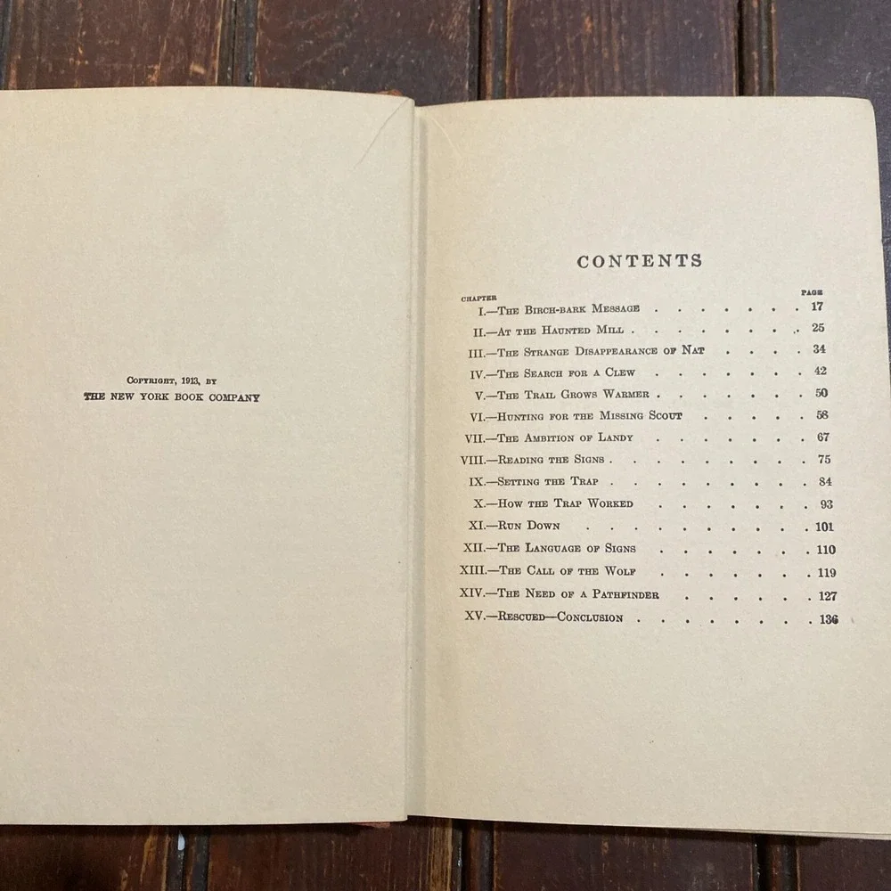 The Hickory Ridge Boy‎ Scouts - Pathfinder or The Missing Tenderfoot (1913, HC)